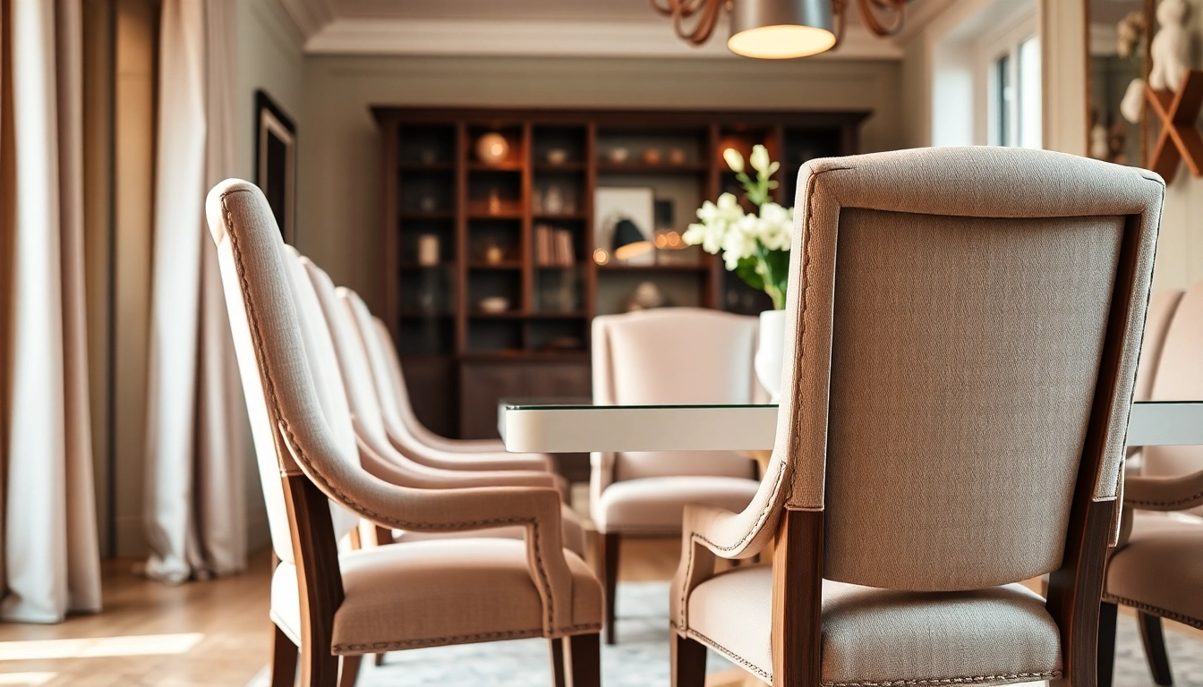 Enhance your dining space with stylish housses de chaises that blend modern design and comfort.