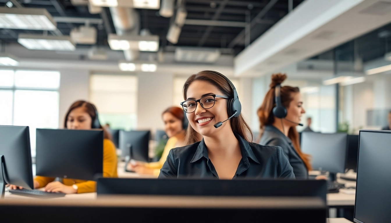 Engaging customer service representatives in call centers in Tijuana Mexico assisting clients effectively.