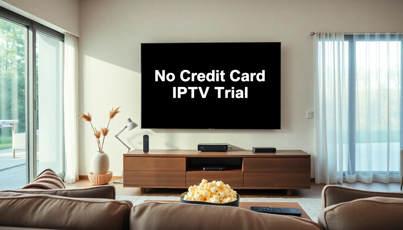 Experience Hassle-Free Streaming with Our No Credit Card IPTV Trial